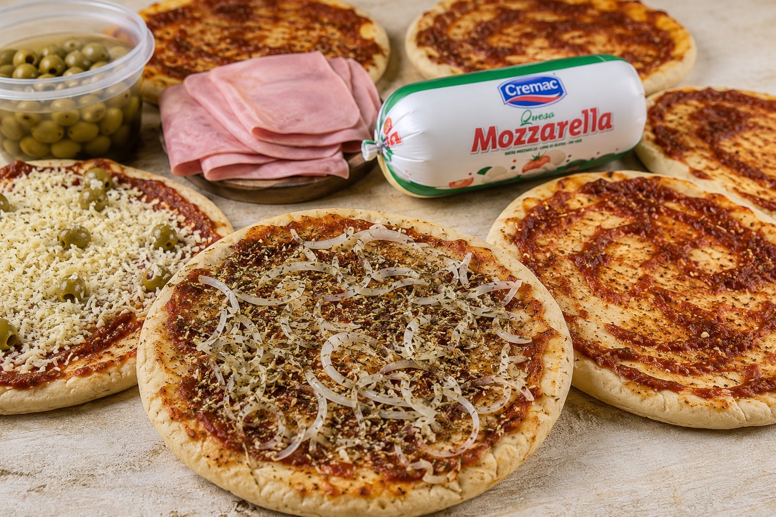 Prepizzas TrigoLimpio