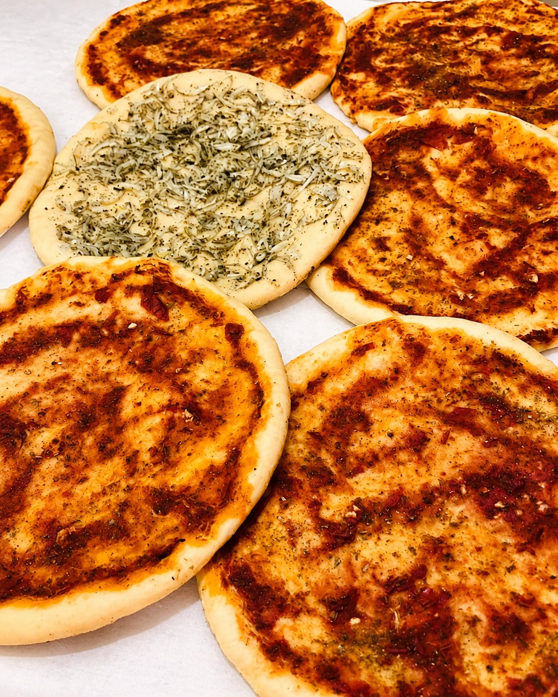 Prepizzas clásicas