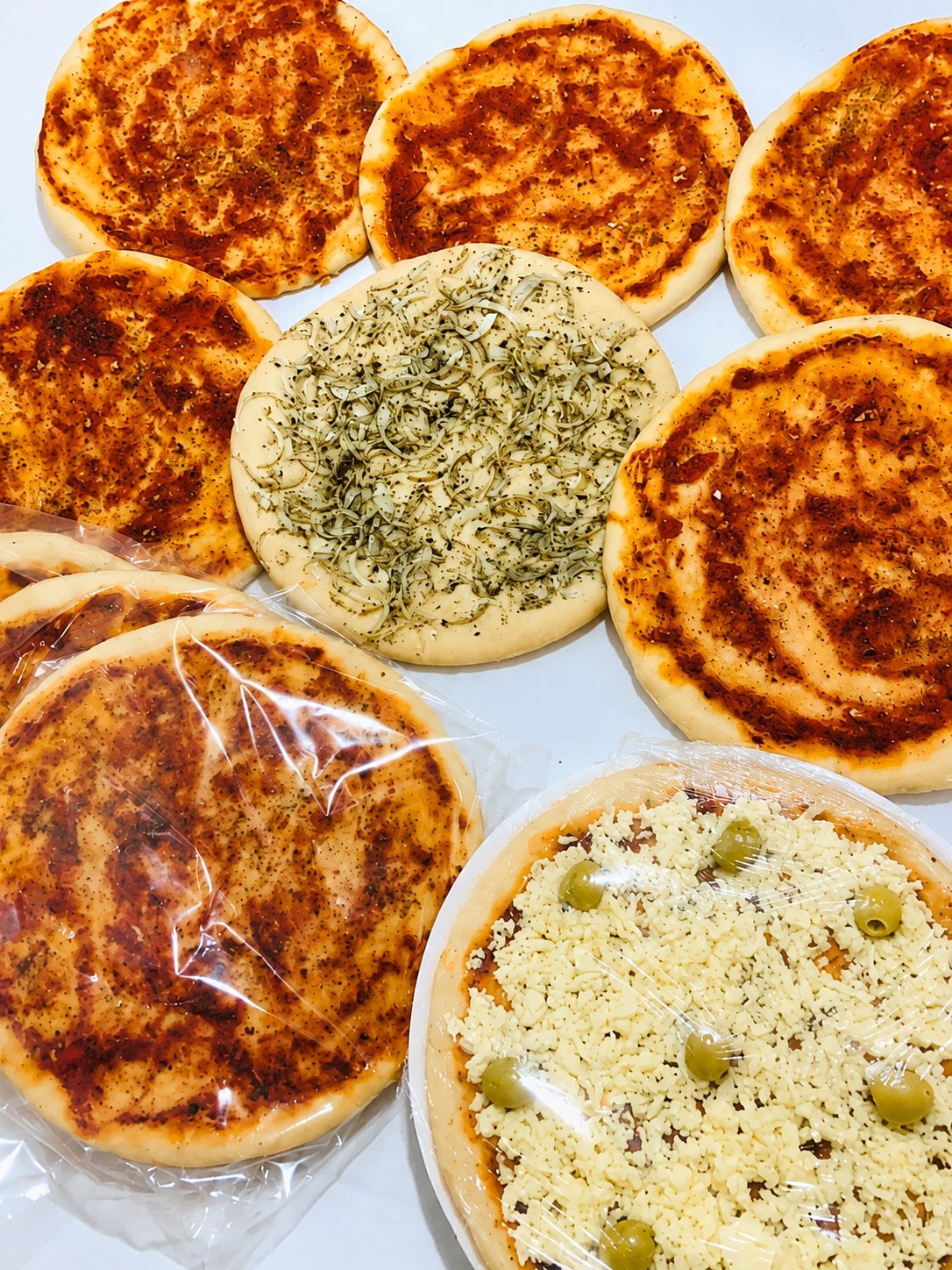 Prepizzas surtidas